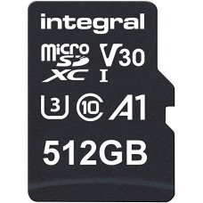 Atminties kortelė 512GB microSD 10 klasė (U3) 4K + SD adapteris